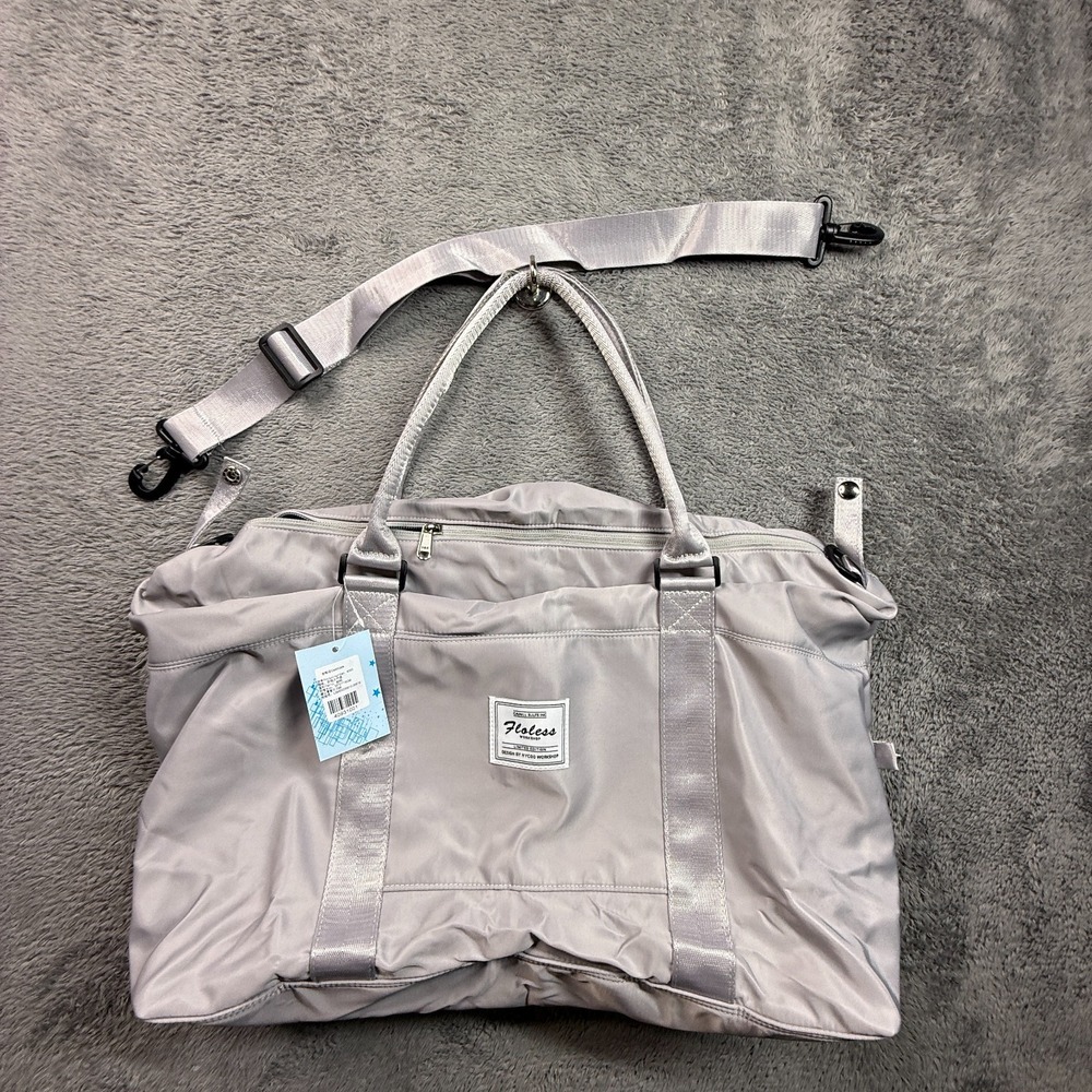 Floless Workshop Duffle bag by Camill Emma Limited Edition Gray NWT Crossbody